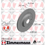 ZIMMERMANN Bremsscheibe