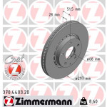 ZIMMERMANN Bremsscheibe
