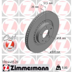 ZIMMERMANN Bremsscheibe