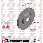 ZIMMERMANN Bremsscheibe
