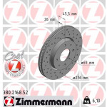 ZIMMERMANN Bremsscheibe