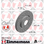 ZIMMERMANN Bremsscheibe