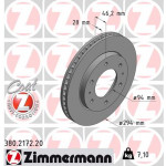 ZIMMERMANN Bremsscheibe