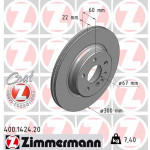 ZIMMERMANN Bremsscheibe