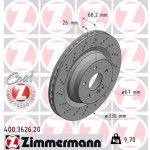 ZIMMERMANN Bremsscheibe