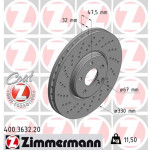 ZIMMERMANN Bremsscheibe