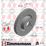 ZIMMERMANN Bremsscheibe