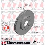 ZIMMERMANN Bremsscheibe