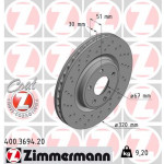 ZIMMERMANN Bremsscheibe