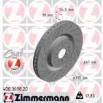 ZIMMERMANN Bremsscheibe