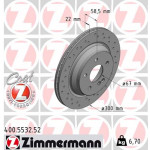 ZIMMERMANN Bremsscheibe