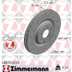 ZIMMERMANN Bremsscheibe