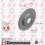 ZIMMERMANN Bremsscheibe