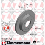 ZIMMERMANN Bremsscheibe