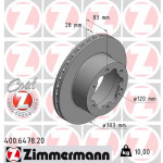 ZIMMERMANN Bremsscheibe