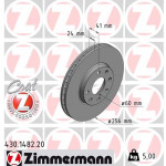ZIMMERMANN Bremsscheibe