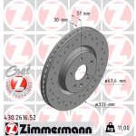 ZIMMERMANN Bremsscheibe