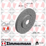 ZIMMERMANN Bremsscheibe