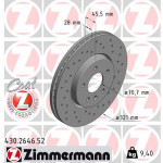ZIMMERMANN Bremsscheibe