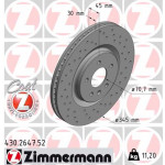 ZIMMERMANN Bremsscheibe