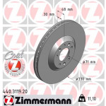 ZIMMERMANN Bremsscheibe