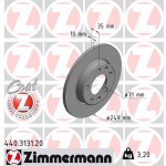 ZIMMERMANN Bremsscheibe