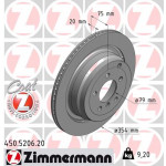 ZIMMERMANN Bremsscheibe