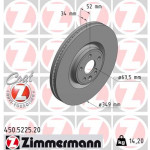ZIMMERMANN Bremsscheibe