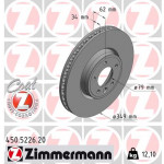 ZIMMERMANN Bremsscheibe