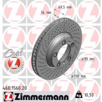 ZIMMERMANN Bremsscheibe