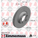 ZIMMERMANN Bremsscheibe