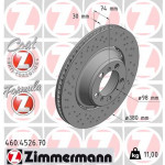ZIMMERMANN Bremsscheibe