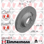 ZIMMERMANN Bremsscheibe