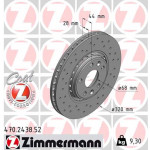 ZIMMERMANN Bremsscheibe