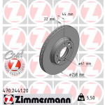 ZIMMERMANN Bremsscheibe