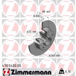 ZIMMERMANN Bremsscheibe