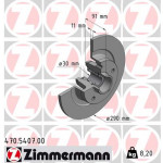 ZIMMERMANN Bremsscheibe