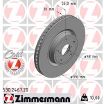 ZIMMERMANN Bremsscheibe