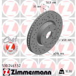 ZIMMERMANN Bremsscheibe
