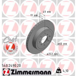 ZIMMERMANN Bremsscheibe
