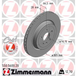 ZIMMERMANN Bremsscheibe