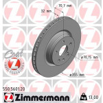 ZIMMERMANN Bremsscheibe