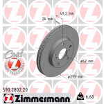 ZIMMERMANN Bremsscheibe