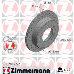 ZIMMERMANN Bremsscheibe
