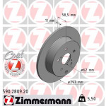 ZIMMERMANN Bremsscheibe