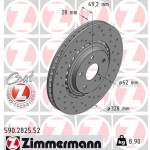ZIMMERMANN Bremsscheibe