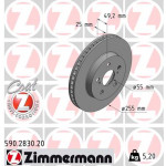 ZIMMERMANN Bremsscheibe