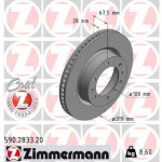 ZIMMERMANN Bremsscheibe