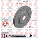 ZIMMERMANN Bremsscheibe
