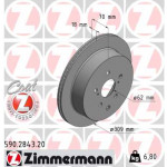 ZIMMERMANN Bremsscheibe